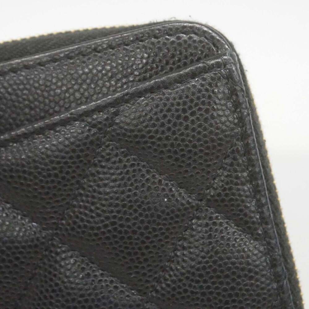 CHANEL Black Caviar Leather Wallet - Picture 6 of 9